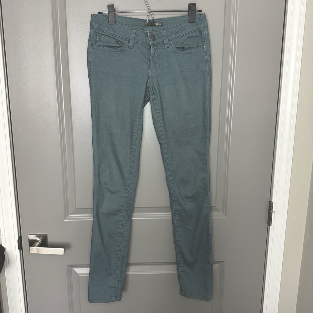 prAna Skinny Jeans in Mint Green - 0/25